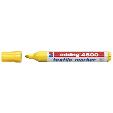 EDDING 4500 T-shirt marker sárga, vízbázisú, színtartó 2-3mm /05 filctoll, marker