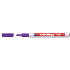 EDDING 751 1-2mm Lakkmarker - Lila (7580097008) filctoll, marker