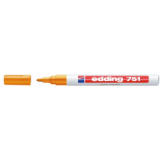 EDDING 751 1-2mm Lakkmarker - Narancssárga (7580097006) filctoll, marker
