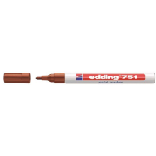 EDDING "751" lakkmarker 1-2 mm barna (TED7515) (TED7515) filctoll, marker