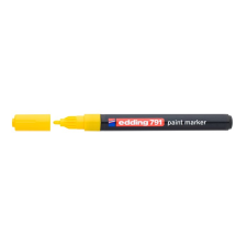 EDDING 791 1-2mm Lakkmarker - Sárga (7580148004) filctoll, marker
