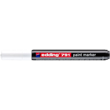EDDING 791 lakkmarker fehér filctoll, marker