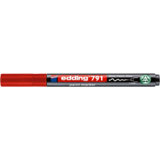 EDDING 791 PCR 1-2mm Lakkmarker - Piros (4-791PCR002) filctoll, marker