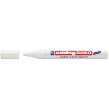 EDDING 8050 2-4mm Gumijelölő marker - kúpos - Fehér (7580004000) filctoll, marker