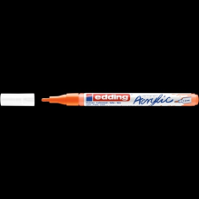 EDDING Akril marker 1-2mm, Edding 5300 neon narancssárga filctoll, marker