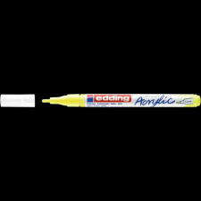 EDDING Akril marker 1-2mm, Edding 5300 neon sárga filctoll, marker