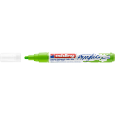 EDDING Akril marker 2-3mm, Edding 5100 sárgászöld filctoll, marker