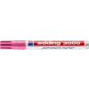 EDDING Alkoholos marker, 1,5-3 mm, kúpos, EDDING "3000", rózsaszín