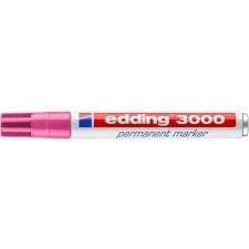EDDING Alkoholos marker, 1,5-3 mm, kúpos, EDDING "3000", rózsaszín filctoll, marker