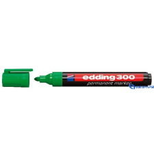 EDDING Alkoholos marker, 1,5-3 mm, kúpos, EDDING "300", zöld filctoll, marker