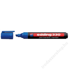 EDDING Alkoholos marker, 1-5 mm, vágott, EDDING 330, kék (TED33031) filctoll, marker