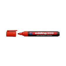 EDDING Alkoholos marker edding 300 kerek piros filctoll, marker