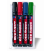 EDDING Alkoholos marker készlet, 1-5 mm, vágott, "330", 4 különböző szín