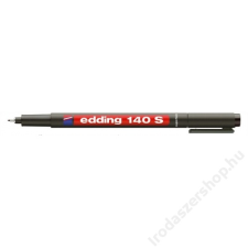 EDDING Alkoholos marker, OHP, 0,3 mm, EDDING 140 S, fekete (TED14011) filctoll, marker