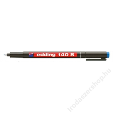 EDDING Alkoholos marker, OHP, 0,3 mm, EDDING 140 S, kék (TED14031) filctoll, marker