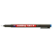 EDDING Alkoholos marker, OHP, 0,6 mm, EDDING "141 F", kék filctoll, marker