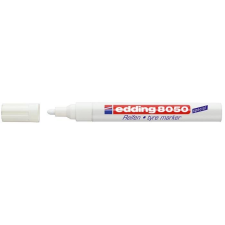EDDING Gumijelölő marker, 2-4 mm, kúpos, EDDING "8050", fehér (TED8050F) filctoll, marker