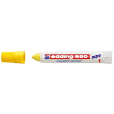 EDDING Jelölő marker, 10 mm, kúpos, EDDING 950, sárga (TED950S) filctoll, marker