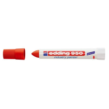 EDDING Jelölő marker, 10 mm, kúpos, EDDING "950", piros filctoll, marker
