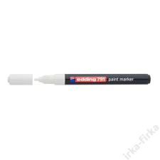 EDDING LAKKFILC EDDING 791 1-2MM FEHÉR filctoll, marker