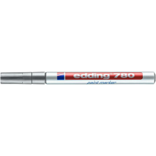 EDDING Lakkmarker, 0,8 mm, EDDING "780", ezüst filctoll, marker
