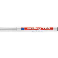 EDDING Lakkmarker, 0,8 mm, EDDING "780", fehér filctoll, marker