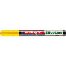 EDDING Lakkmarker, 1-2 mm, EDDING 51 , sárga filctoll, marker
