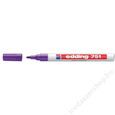 EDDING Lakkmarker, 1-2 mm, EDDING 751, lila (TED75110) filctoll, marker