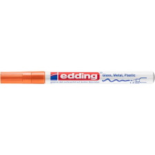 EDDING Lakkmarker, 1-2 mm, EDDING "751", narancssárga filctoll, marker