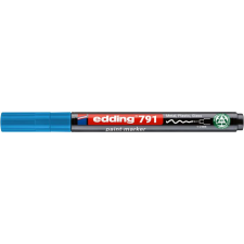 EDDING Lakkmarker, 1-2 mm, PCR, EDDING "791", világoskék filctoll, marker