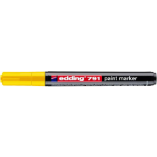EDDING Lakkmarker, 1-2 mm, PCR, EDDING "791", sárga filctoll, marker