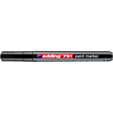 EDDING Lakkmarker 1-2mm, kerek Edding 791 fekete filctoll, marker