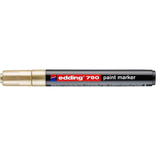 EDDING Lakkmarker, 2-3 mm, EDDING &quot;790&quot;, arany filctoll, marker