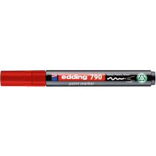 EDDING Lakkmarker, 2-3 mm, PCR, EDDING "790", piros filctoll, marker
