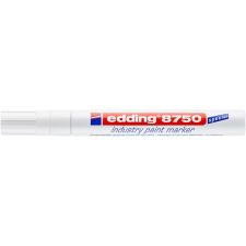 EDDING Lakkmarker, 2-4 mm, EDDING, "8750", fehér filctoll, marker
