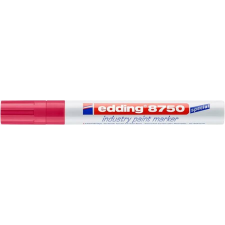EDDING Lakkmarker, 2-4 mm, EDDING, "8750", piros filctoll, marker
