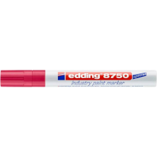 EDDING Lakkmarker, 2-4 mm, EDDING, "8750", piros filctoll, marker