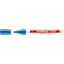 EDDING Lakkmarker, 2-4 mm, EDDING "750", sötétkék filctoll, marker