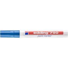 EDDING Lakkmarker, 2-4 mm, EDDING &quot;750&quot;, sötétkék filctoll, marker