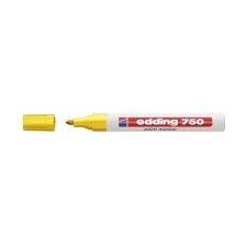 EDDING Lakkmarker edding 750 2-4mm sárga filctoll, marker
