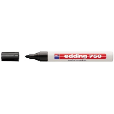 EDDING Lakkmarker Edding 750 fekete filctoll, marker
