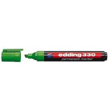EDDING Marker Edding 330 permanent zöld filctoll, marker