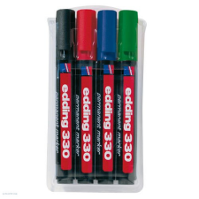 EDDING Marker klt. 4 db-os permanent Edding 330/4S filctoll, marker