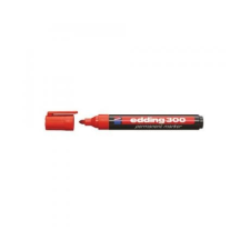 EDDING Marker permanent Edding 300., piros filctoll, marker