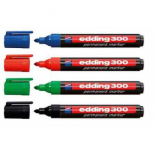 EDDING Permanent marker 1,5-3mm kerek EDDING 300 zöld filctoll, marker