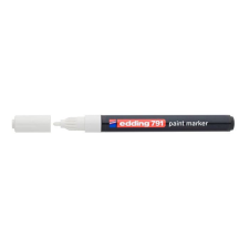 EDDING "791" lakkmarker 1-2 mm fehér (TED791F) filctoll, marker