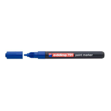 EDDING "791" lakkmarker 1-2 mm kék (TED791K) filctoll, marker