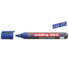 EDDING Tábla- és flipchart marker, 1,5-3 mm, kúpos, EDDING "360", kék filctoll, marker