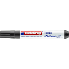 EDDING Textilfilc 2-3mm kerek EDDING 4500 fekete filctoll, marker