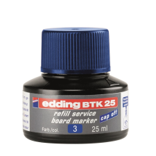 EDDING Tinta utántöltő táblamarkerhez 25ml EDDING BTK25 kék filctoll, marker